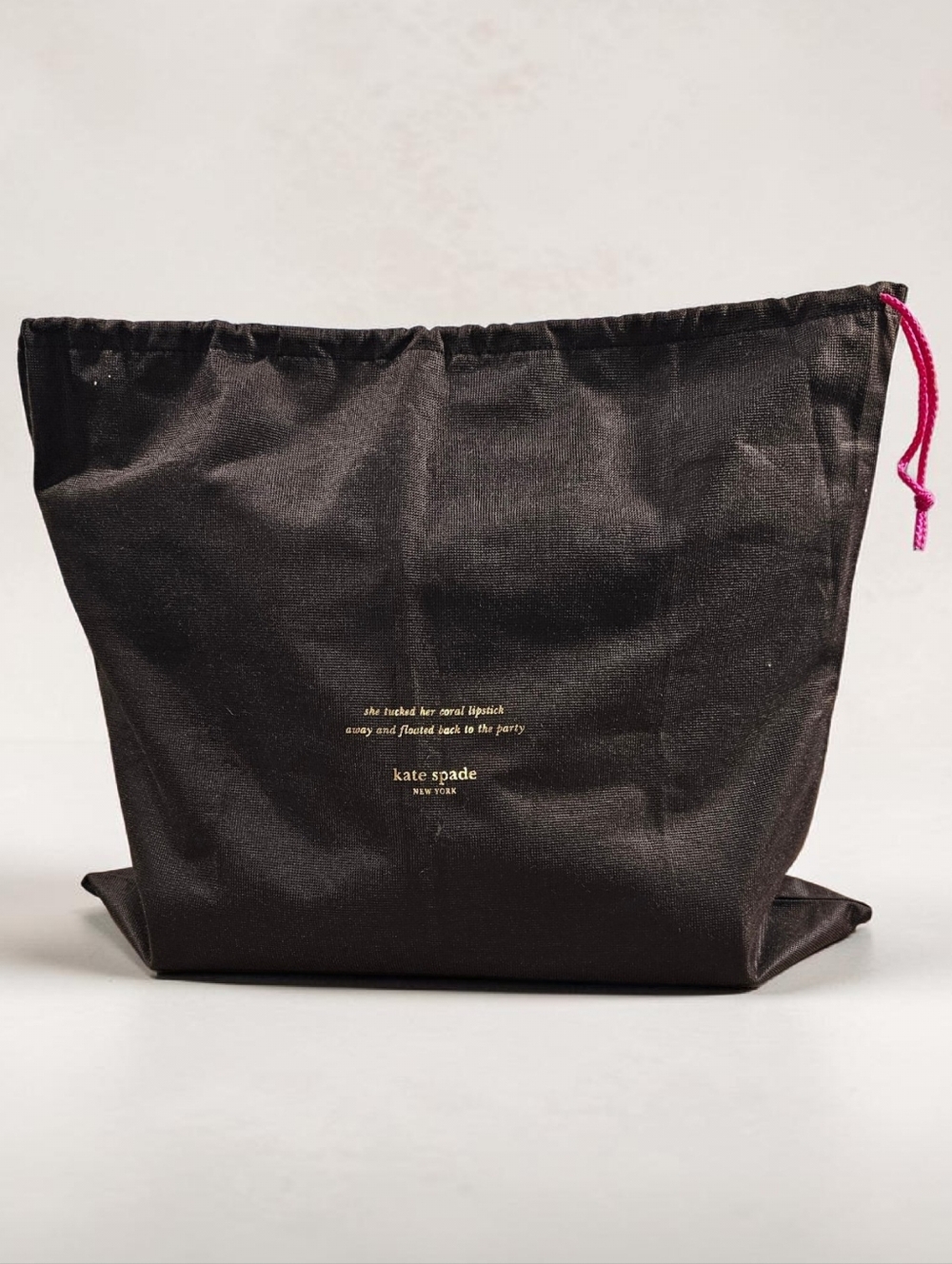 Kate Spade Black Pebbled Leather Bow Tote | Magnetic Snap | Dust Bag | EUC - Picture 4 of 11